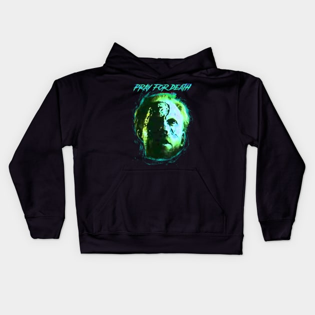 Pray for Death Kids Hoodie by CarryOnLegends